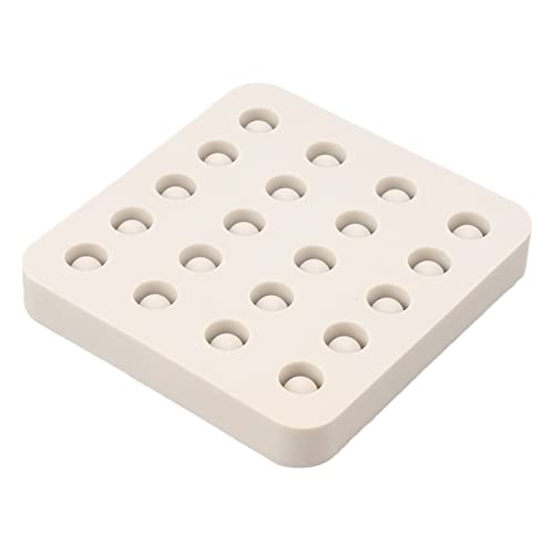 Wax Queen Grafting Cups Silicone Mold Beekeeping Beeswax Queen Cell Cups Making Mold (4 Rows 96x92x14mm) - size: 4 Rows 96x92x14mm