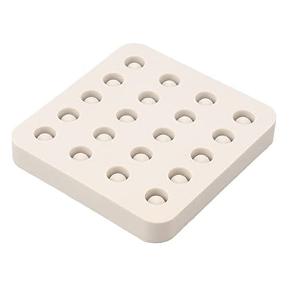 Wax Queen Grafting Cups Silicone Mold Beekeeping Beeswax Queen Cell Cups Making Mold (4 Rows 96x92x14mm) - size: 4 Rows 96x92x14mm