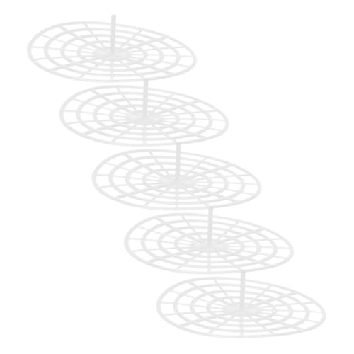 ULTECHNOVO 5pcs Fermenting Weights Round Mesh Press Plates for Kimchi and Pickle Jars Compact Vegetable Press Rack for Flavor Enhancement Easy to Clean Canning Supplies for Sauerkraut and