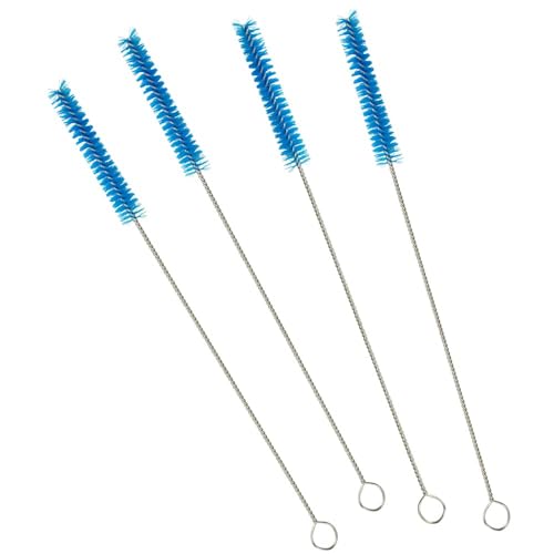 Dr. Brown’s Natural Flow Reusable Baby Bottle Vent System and Reservoir Cleaning Bristle Brush, BPA Free, Blue Brushes, 4-Pack - size: 4 Pack
