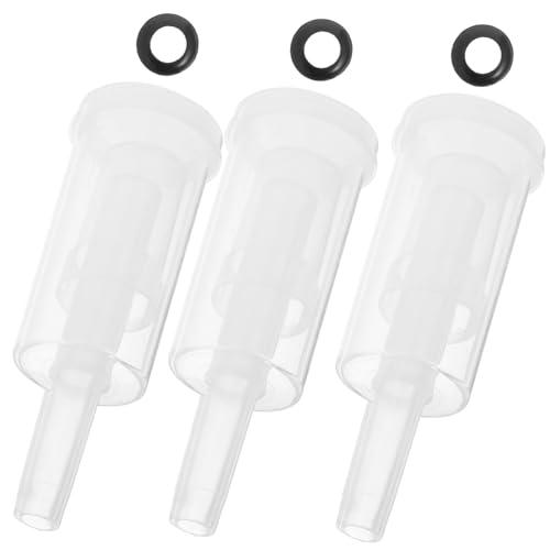 6pcs Air Valves for Home Brewing Wine Beer Three-piece Design Covers Safe for Fermentation for Preserving Foods