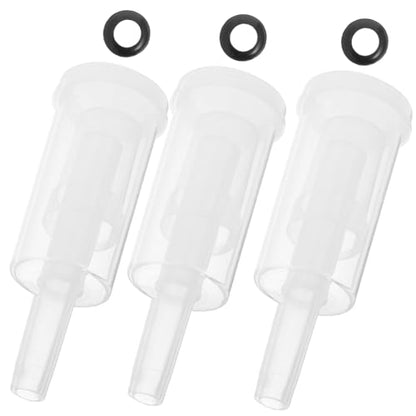 6pcs Air Valves for Home Brewing Wine Beer Three-piece Design Covers Safe for Fermentation for Preserving Foods