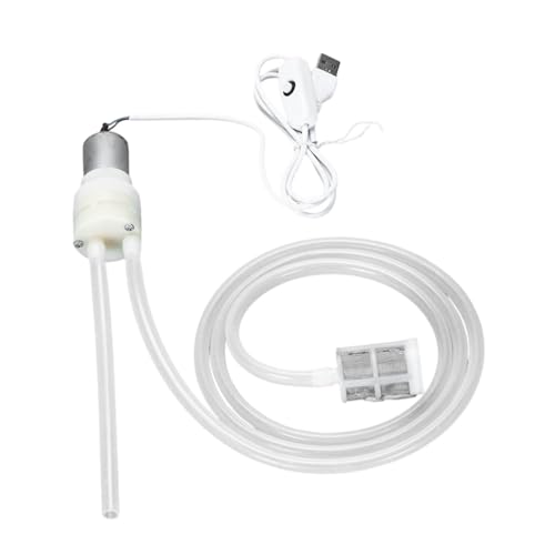 MagiDeal Wine Transfer Pump,Electric Siphon Self Priming Pump,Leakpoof,Low Noise Multipurpose Compact Portable for Bottling for Beer, 200cm Tube