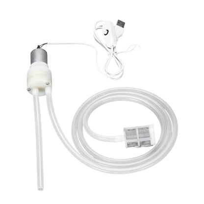 MagiDeal Wine Transfer Pump,Electric Siphon Self Priming Pump,Leakpoof,Low Noise Multipurpose Compact Portable for Bottling for Beer, 200cm Tube
