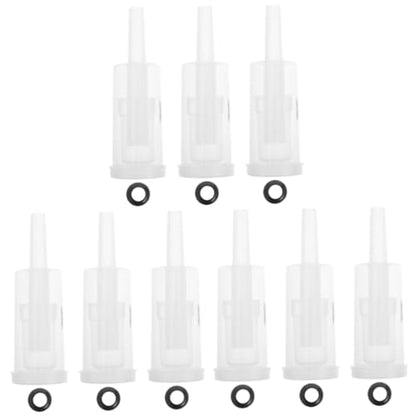 Healifty 3sets One Way Air Locks for Homebrewing Practical Wine Vent Check Valves Easy to Clean Material for Fermenting Beer Wine and Sauerkraut 6pcs*3