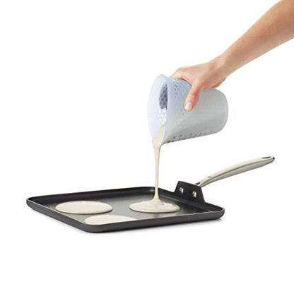 OXO Good Grips 2-Cup Squeeze & Pour Silicone Measuring Cup with Stay-Cool Pattern - size: 2 Cup, style: Cup