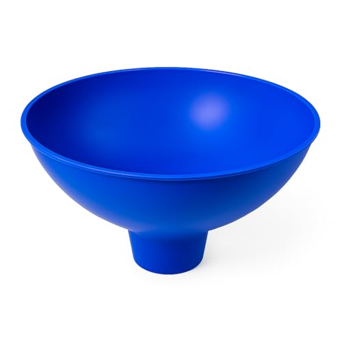 Extra-Large 10-Inch Industrial Wide-Mouth Funnel for Water Softener Brine & Resin Tanks – BPA-Free HIPS Plastic – Made in USA