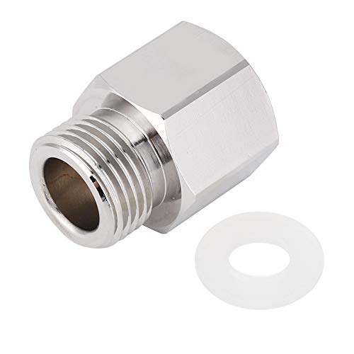 Pressure Relief Adapter, Silver Aluminum Refill Pressure Relief Valve for Aquarium Fish CO2 Tank Regulator or Homebrew Beer Keg Regulator