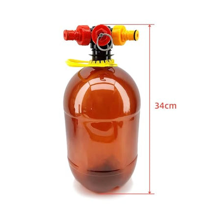 Brewing Bottle 4L Oxebar Multilayer Keg Ball Lock Tapping Draught Pack (PCO38) Beer Home Brewing Bottle