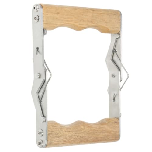 3pcs Beekeeping Frame Grip Clip Tool with Stainless Steel and Wood, Versatile Application for Honey Harvesting and Beekeeping, Minimizing Disturbance for Professional Beekeepers