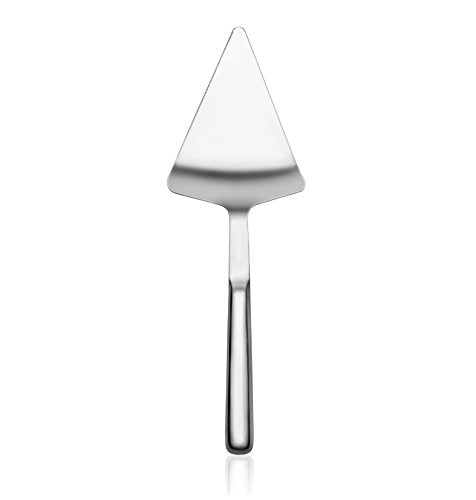 New Star Foodservice Hollow Handle Notched Serving Spoon (Silver, Wide Cake Server (12.25-Inch)) - size: Wide Cake Server (12.25-Inch)