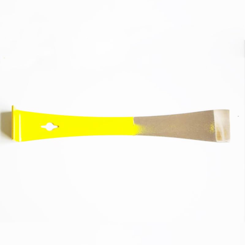 Stainless Steel Pry Bar Scraper,Stainless Steel Beekeepers Hive Tool,Hive Scraper Tools- Premium Bee Hive Hand Tool for Efficient Beekeeping and Hive Maintenance (Yellow) - color: Yellow
