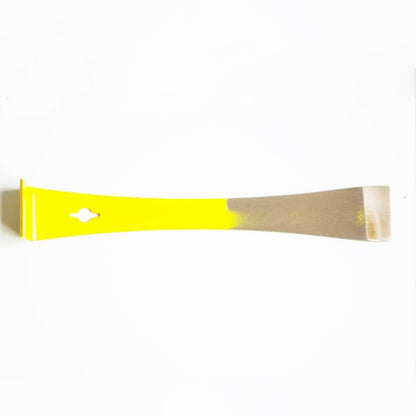 Stainless Steel Pry Bar Scraper,Stainless Steel Beekeepers Hive Tool,Hive Scraper Tools- Premium Bee Hive Hand Tool for Efficient Beekeeping and Hive Maintenance (Yellow) - color: Yellow
