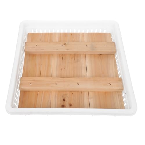 LABRIMP Cheese Press Mold for Home Use with Precise Pressing and Compact Design Wood and Plastic Cheese Making Tool for Household and Small Kitchens