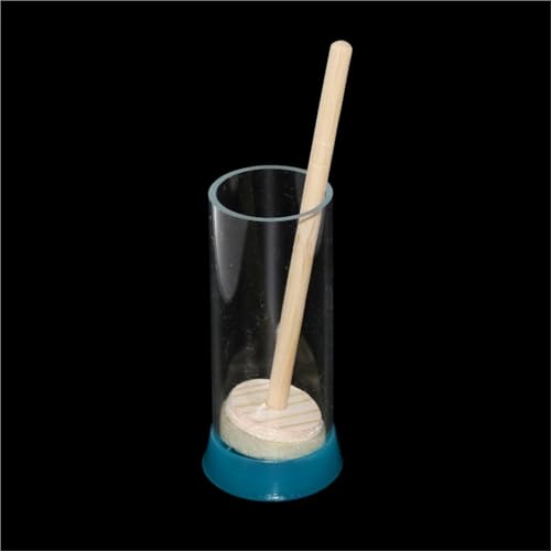8Pc Queen Bee Marking Bottle Plastic Mark Cage One Hand Hold Catcher with Soft Plunger Plush Beekeeping Supplies | Yellow - color: Yellow