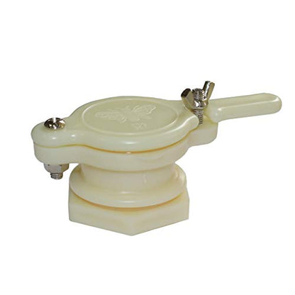 WEICHUAN 4PCS Honey Gate Valve Honey Tap for Extractor | ABS Plastic Honey Gates for Honey Extraction Equipment Beekeeping Tool