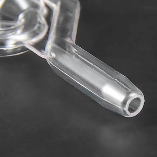 Bubble Airlock, Clear Fermentation Airlock, Food-Grade Homebrew Tool For Beer/Wine/Pickles, S-Shaped Water Seals With MAX Fill Line, Fits Most Jars & Crocks