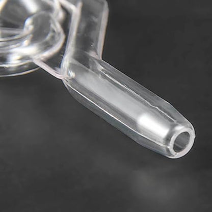 Bubble Airlock, Clear Fermentation Airlock, Food-Grade Homebrew Tool For Beer/Wine/Pickles, S-Shaped Water Seals With MAX Fill Line, Fits Most Jars & Crocks