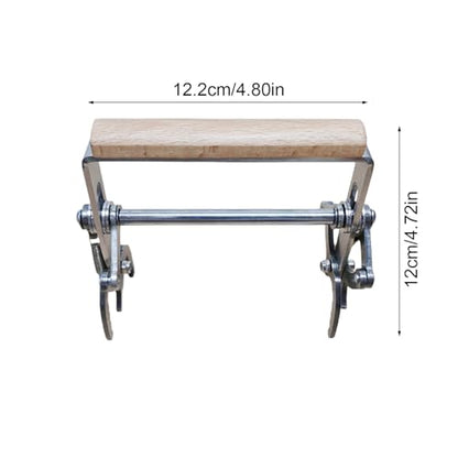 Bee Hive Frame Grip, Ergonomic Lifting Tool, Stainless Steel Anti Slip Handle, Wooden Grip Honey Extractor, Beekeeping Frame Lifter Tool, Hive Accessory for Easy Removal Honey Harvesting Beekeepers