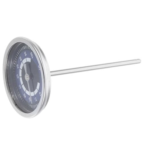 Probe Stainless Steel Kettle Thermometer Accurate Water Temperature Gauge for Brewing Cooking and Baking Stainless Steel Design for Outdoor Travel and Energy