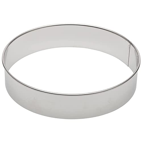 Ateco 14408 8-Inch Round Stainless Steel Cutter - size: 8" Round Cutter