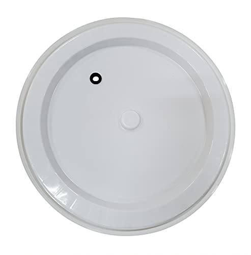 Drilled Plastic lid for 6.5 gallon fermentors