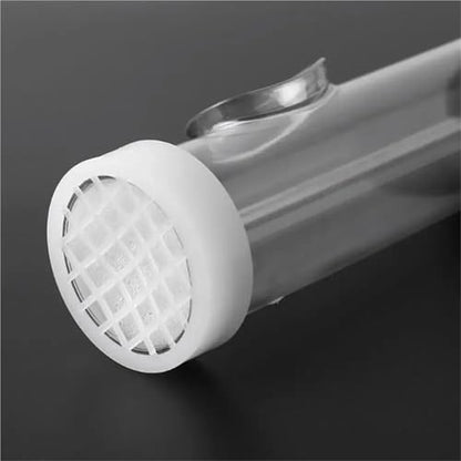 Bee Queen Marking Cage Bottle Box 2PCS Queen Bee Marking Bottle Plastic Bee Marker Tube Catcher Cage with Plunger Plush Queen Bee Marking Catcher Beekeeper Tools