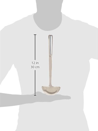 New Star Foodservice 52305 4 oz Hollow Handle Deep Soup Ladle, 13.25", Stainless Steel, Silver - size: 4-oz Deep Soup Ladle (13.25-Inch)