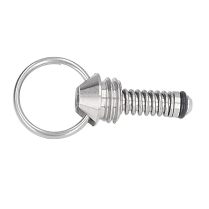 Beer Keg Relief Valve, 304 Stainless Steel Pressure Release Valve Replacement for Lock Keg Lid, 3PCS Set with Pull, Rustproof & for Home