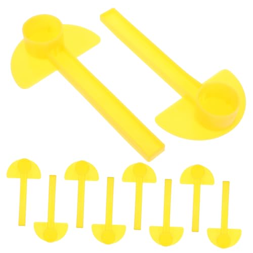 Happyyami 10pcs Bee Feeder Station Durable Water Feeding Cup for Beehives Supports Safe Water Supply Convenient Non-Opening Design for Beekeepers for Sustainable Beekeeping Practices