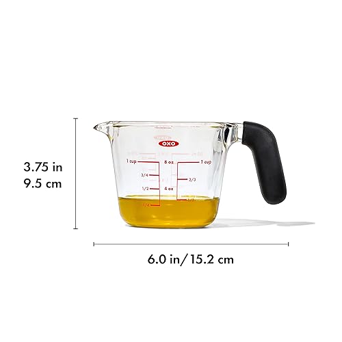OXO Good Grips 1 Cup Glass Measuring Cup - size: 1 Cup (No Lid)