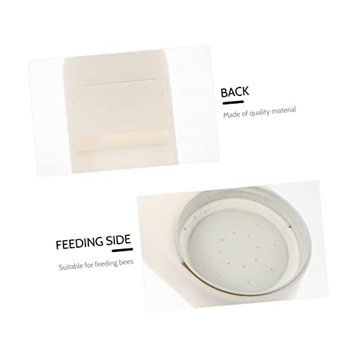 2pcs Beehive Entrance Feeder Easy Install Bee Feeder for Monitoring Sugar Syrup Levels Beekeeping for Internal Entrance Use