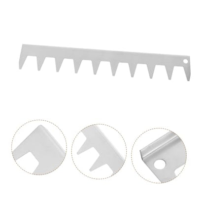 Hemoton Beehive Frame Spacer Tool Stainless Steel Deck Spacer for Beekeeping Equipment Optimal Frame Organization Stability for Honeycomb Formation Beekeeping Tool