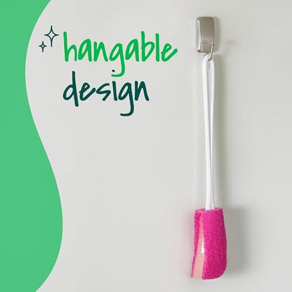 Scotch-Brite Water Bottle Scrubber, Safe On Glass, Plastic and Stainless Steel - size: Bottle Scrubber