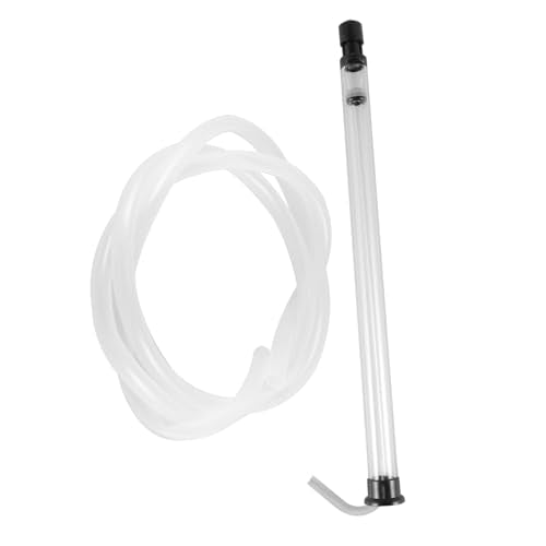 MAGICLULU 1 Set Auto Siphon Wine Transfer System with Clear Hose Lightweight Siphon Tubing for Easy Pouring for Home Brewing and Bottling Wine