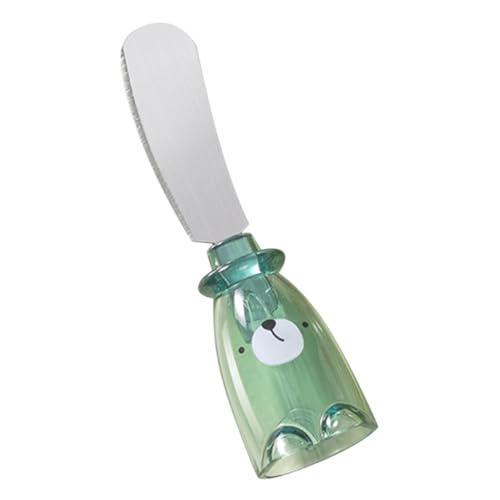 Healifty Stainless Steel Sauce Knife for Cheese Butter Peanut Jam Salad Dressing Bakery Multi-use Knife for Kitchen Tableware