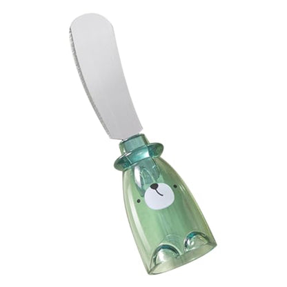 Healifty Stainless Steel Sauce Knife for Cheese Butter Peanut Jam Salad Dressing Bakery Multi-use Knife for Kitchen Tableware