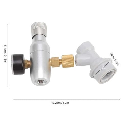 Home Brew Equipment Kegging Tools Beer Keg Charger CO2 Dispenser High Accuracy CO2 Gas Ball Lock Keg Regulator