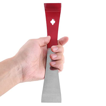 Beehive Scraper with Ergonomic Handle Featuring Stainless Steel Construction for Beekeeping Maintenance and Propolis Removal for Hive Inspections