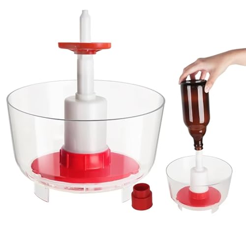 Homebrew Beer Bottle Washer Wine Cup Bottle Rinser Cleaning Sterilizer Tools for Brewing Laboratory Bar Kitchen Bottle
