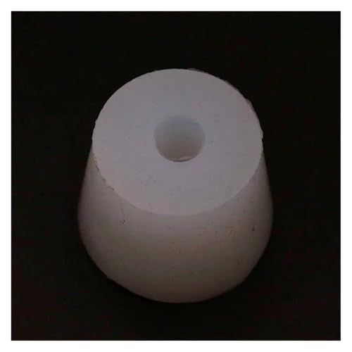 Home Brewing Drilled Silicone Stopper Carboy Bung #6 Silicone Stopper with 8mm Hole for Airlock Food Grade Brewing Accessories