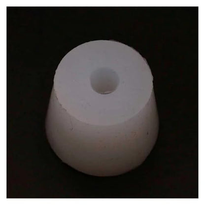 Home Brewing Drilled Silicone Stopper Carboy Bung #6 Silicone Stopper with 8mm Hole for Airlock Food Grade Brewing Accessories