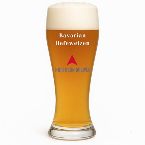 Northern Brewer - Bavarian Hefeweizen German Wheat Beer All Grain Recipe Kit - Ingredients For Making 5 Gallons - All Grain Equipment Required - color: Bavarian Hefeweizen