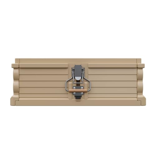 Apimaye Insulated 7 Frame NUC Assembled Medium Super Langstroth Sized Box for Bee Hives with Built in Latches and Handles
