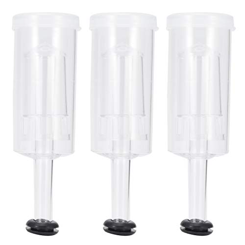 3 Piece Homebrew Airlock with Sealing Ring for Beer and Wine Fermentation