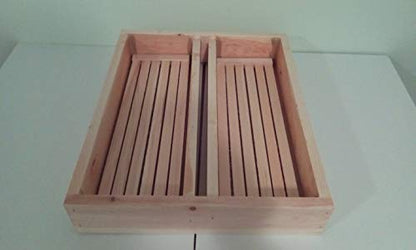 Beekeeping Bee Hive 10-Frame Hive Top Feeder W/Floats
