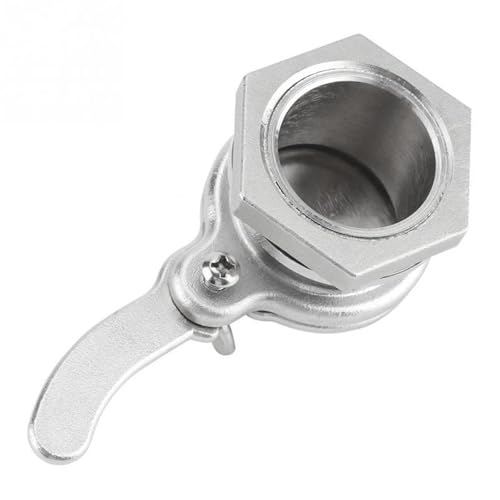 SEIWEI 2 Packs Honey Valve Tool Stainless Steel Honey Gate Honey Bucket Accesories Beekeeping Tool for Honey Extractor Bottling Pail, Easy to Install