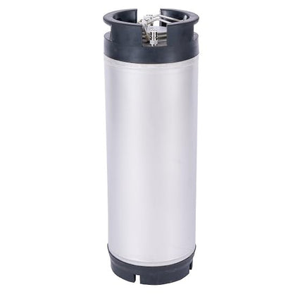 New Ball Lock 5 Gallon Keg – Dual Handle | Stainless Steel Cornelius-Style Keg