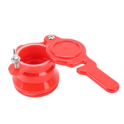 Honey Gate Valves, 2Pcs Plastic Beekeeping Extractor Tap Lever (Red) - color: Red
