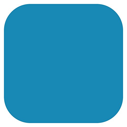 DayMark Safety Systems DissolveMark IT110090 Dissolvable Label, 3/4" x 3/4" Square, Blue, 1000 per Roll - size: 0.75*0.75 inches, style: Blue